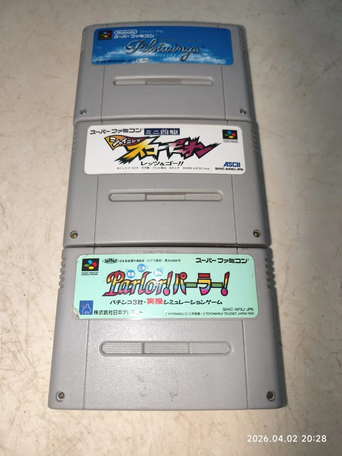 KF/ Leonardo DF /LOTE 3 JOGOS ORIGINAIS SNES. 67,00 SEGUIDOS DE 7,00