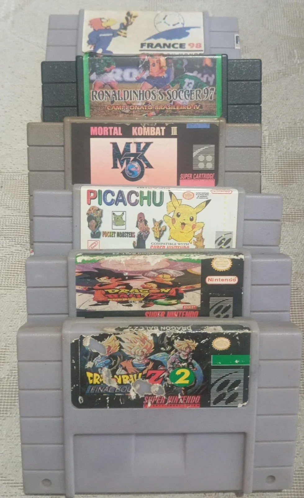 AD/ A****ar /LOTE# JOGOS SNES! TOPS! 119,00 SEGUIDOS DE 12,00