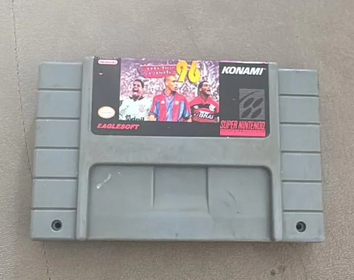 RL/ Jose Cilmar /BRASILEIRÃO RONALDINHO 96! SNES. 32,00 SEGUIDOS DE 5,00