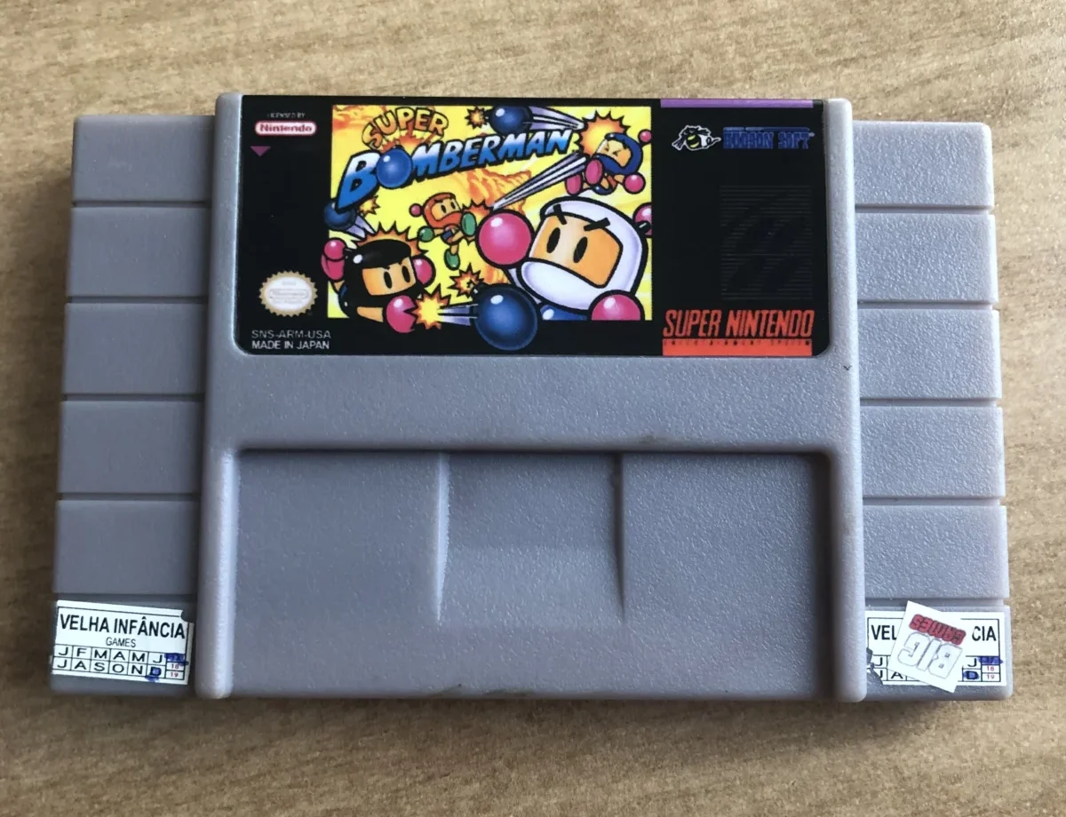 B9/ SUPER BOMBERMAN 1 SNES 31,00 SEGUIDOS DE 5,00