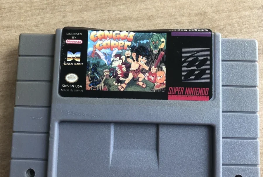 B9/ CONGOS CAPER SNES 33,00 SEGUIDOS DE 4,00