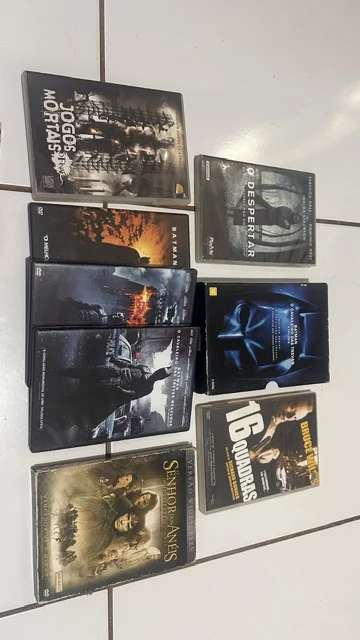 NR/ L***ro /DVDS ORIGINAIS 20,00 SEGUIDOS DE 5,00