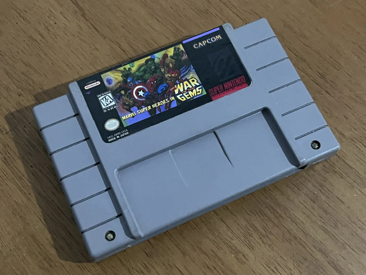 CX/ RafaelBrunn /MARVEL SUPER HEROES. SNES. 20,00 SEGUIDOS DE 7,00