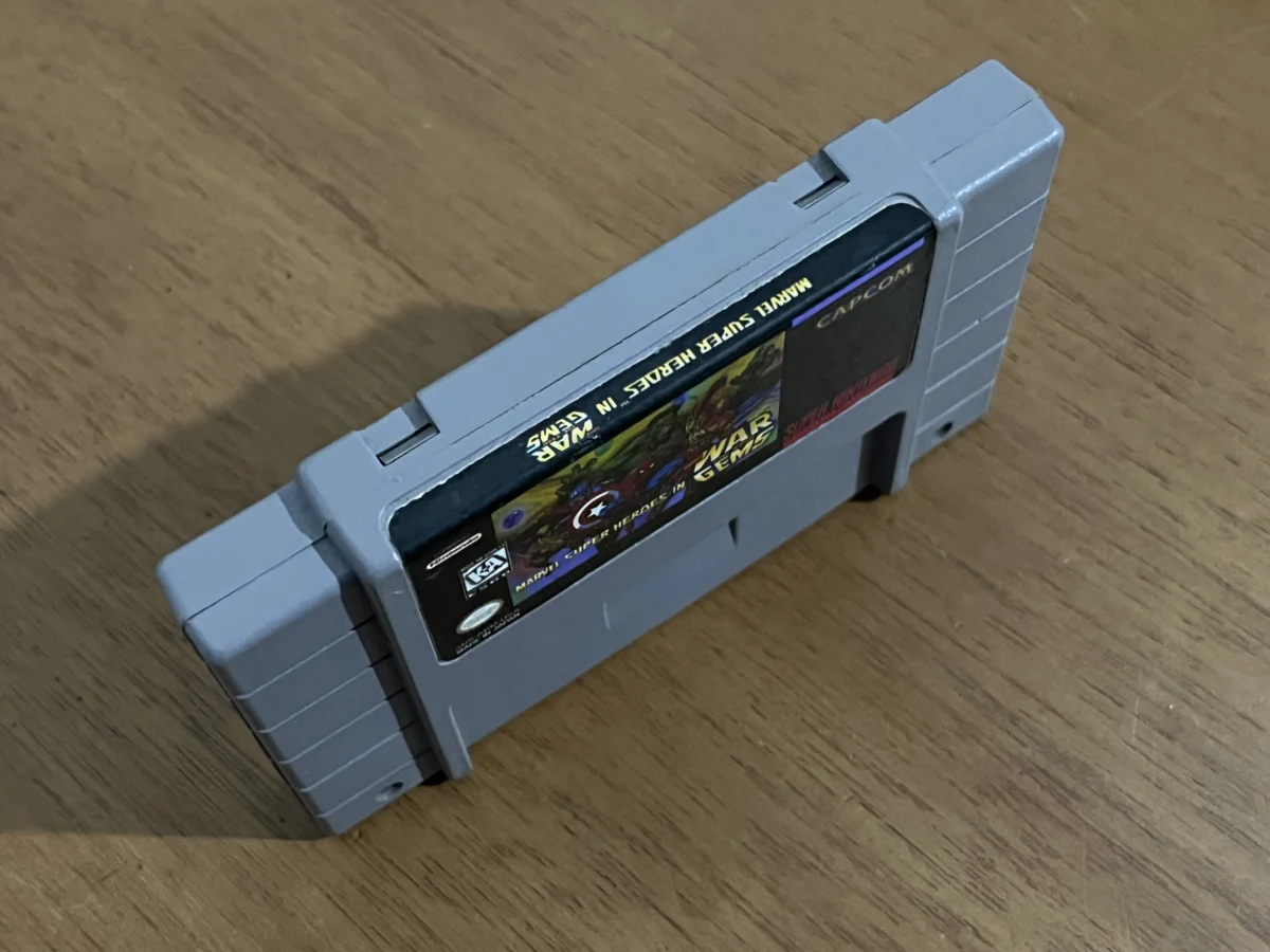 CX/ RafaelBrunn /MARVEL SUPER HEROES. SNES. 20,00 SEGUIDOS DE 7,00