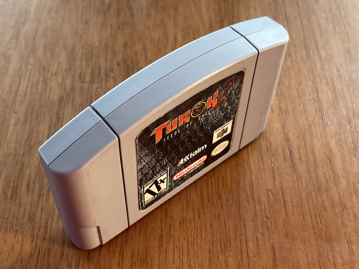 CX/ G*****on /ORIGINAL! TUROK N64! TOP! 77,00 SEGUIDOS DE 14,00