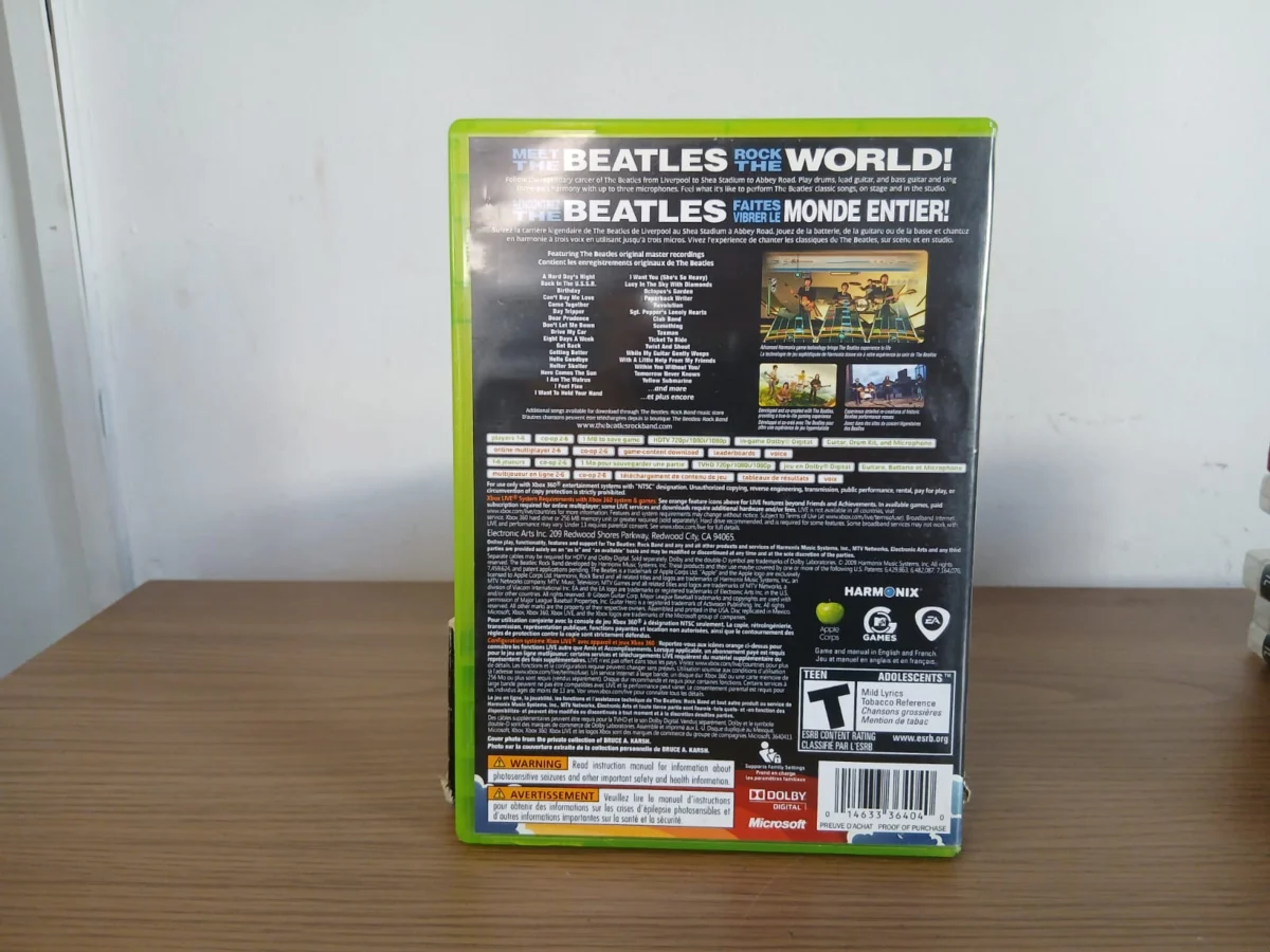 FH/ J*se C***ar /Original The Beatlhes Completo Xbox 360 56,00 SEGUIDOS DE 10,00