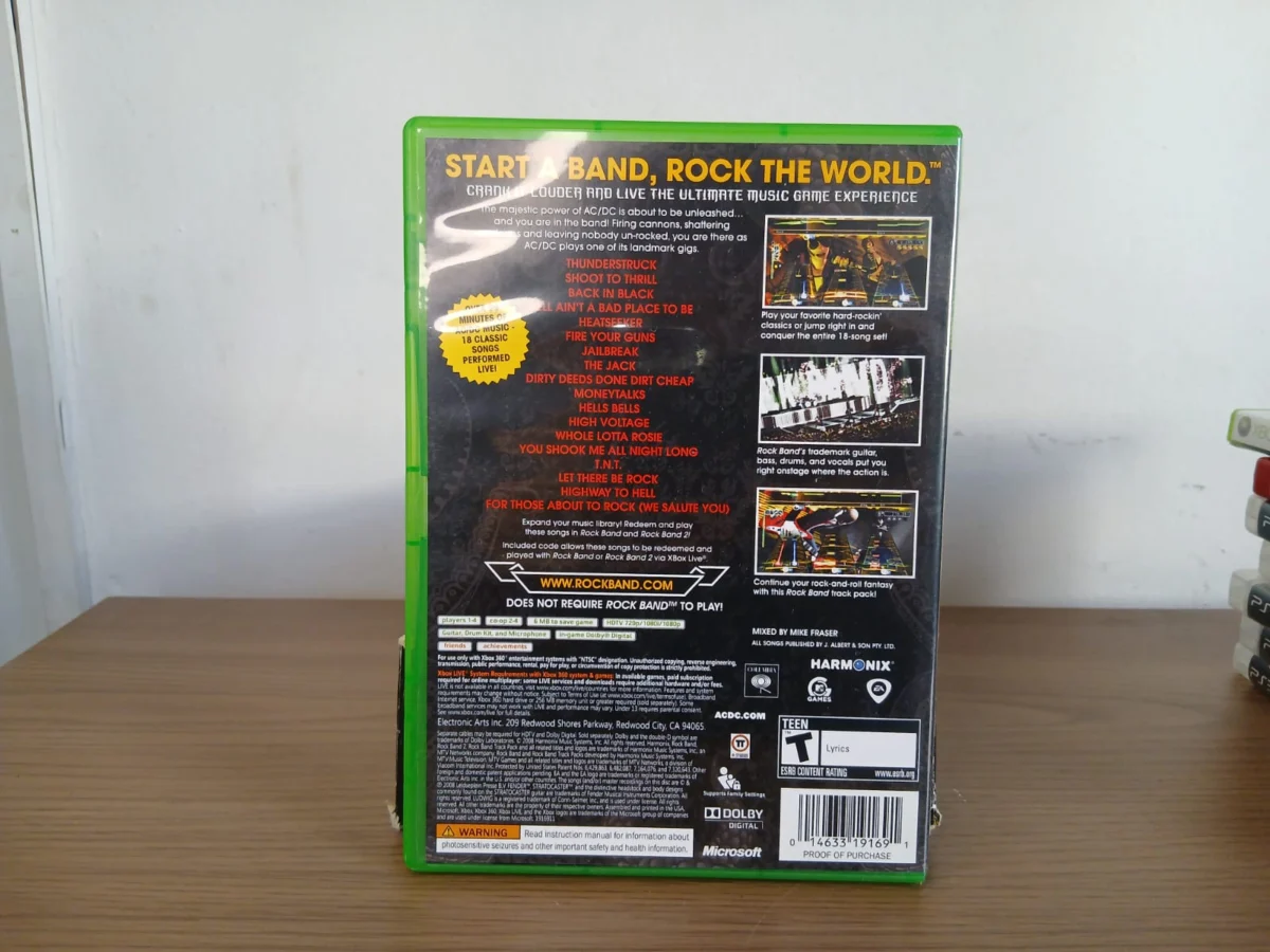 FH/ Original ACDC LIVE  Xbox 360 69,00 SEGUIDOS DE 10,00