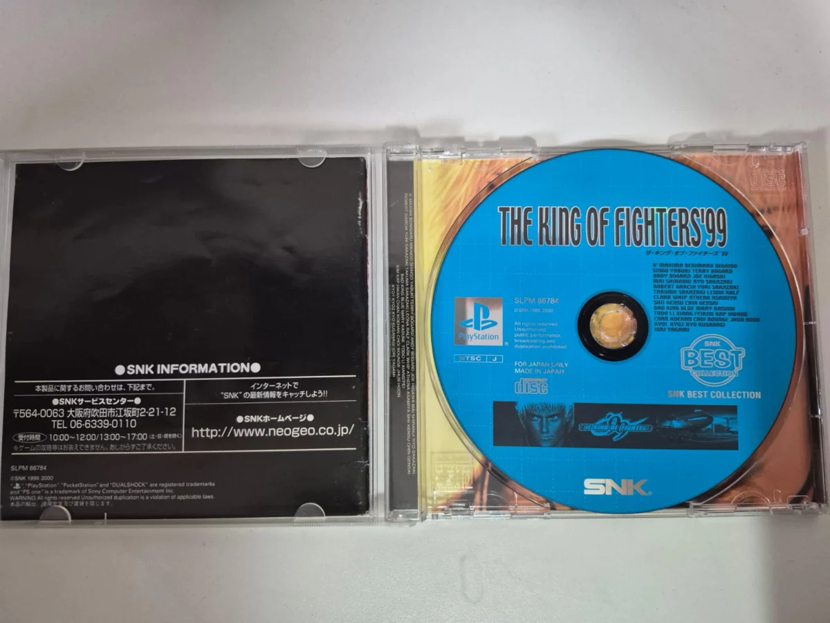 JD/ ORIGINAL THE KING OF FIGHTERS 99, 139,00 SEGUIDOS DE 8,00