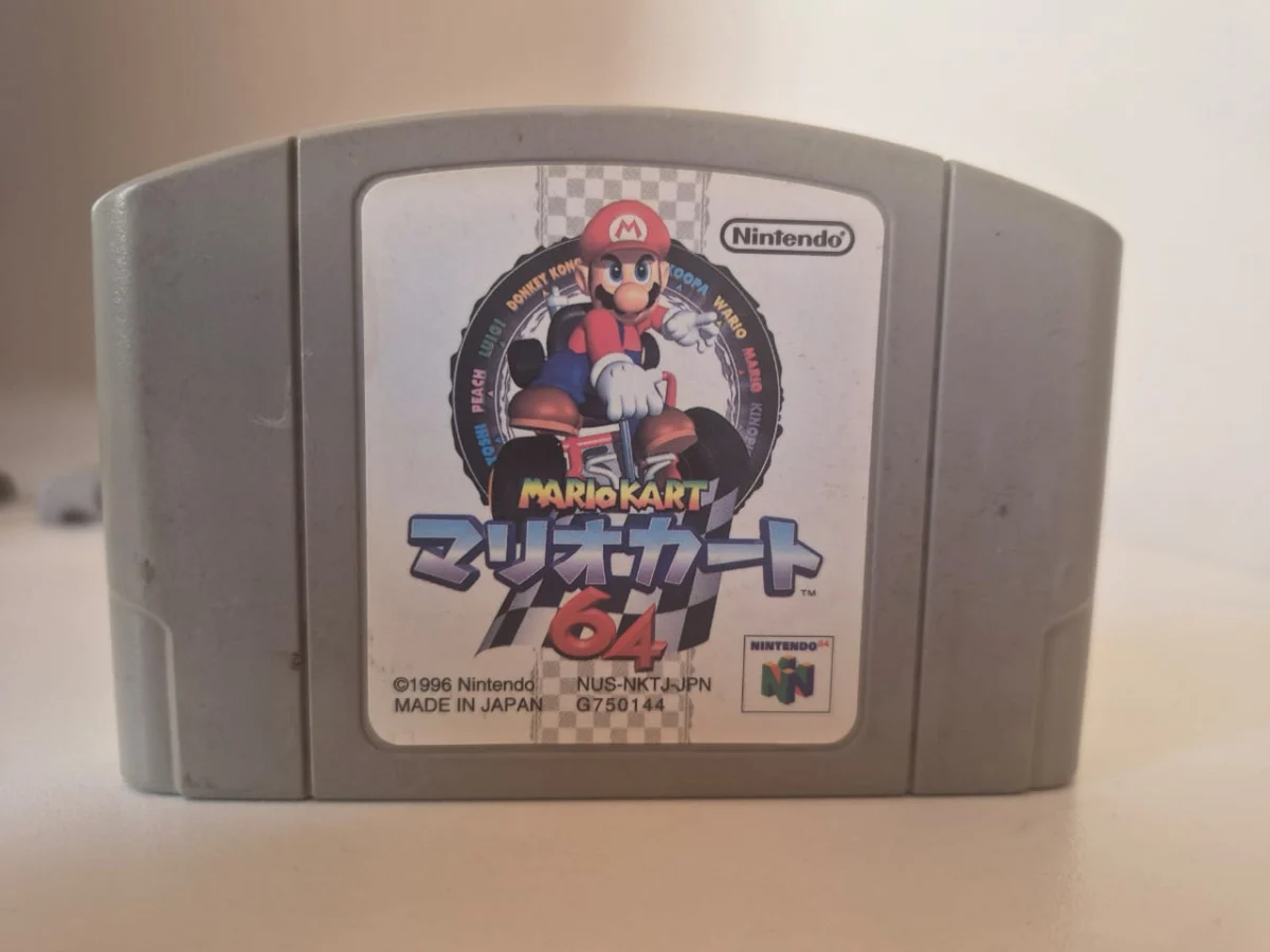 JD/ ORIGINAL MARIO KART 64, 59,00 SEGUIDOS DE 6,00