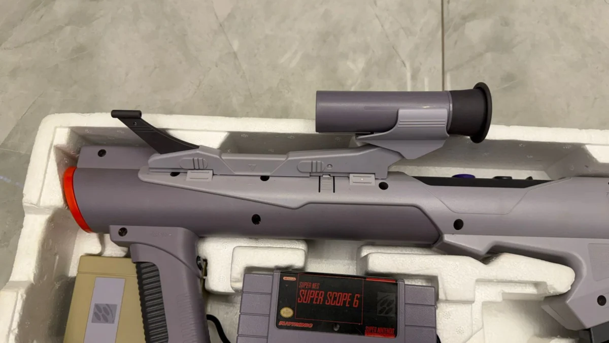 R9/ SUPER SCOPE 6 SET PLAYTRONIC! 167,00 SEGUIDOS DE 77,00