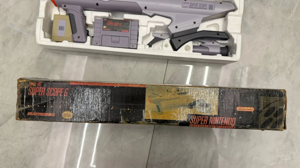 R9/ SUPER SCOPE 6 SET PLAYTRONIC! 167,00 SEGUIDOS DE 77,00
