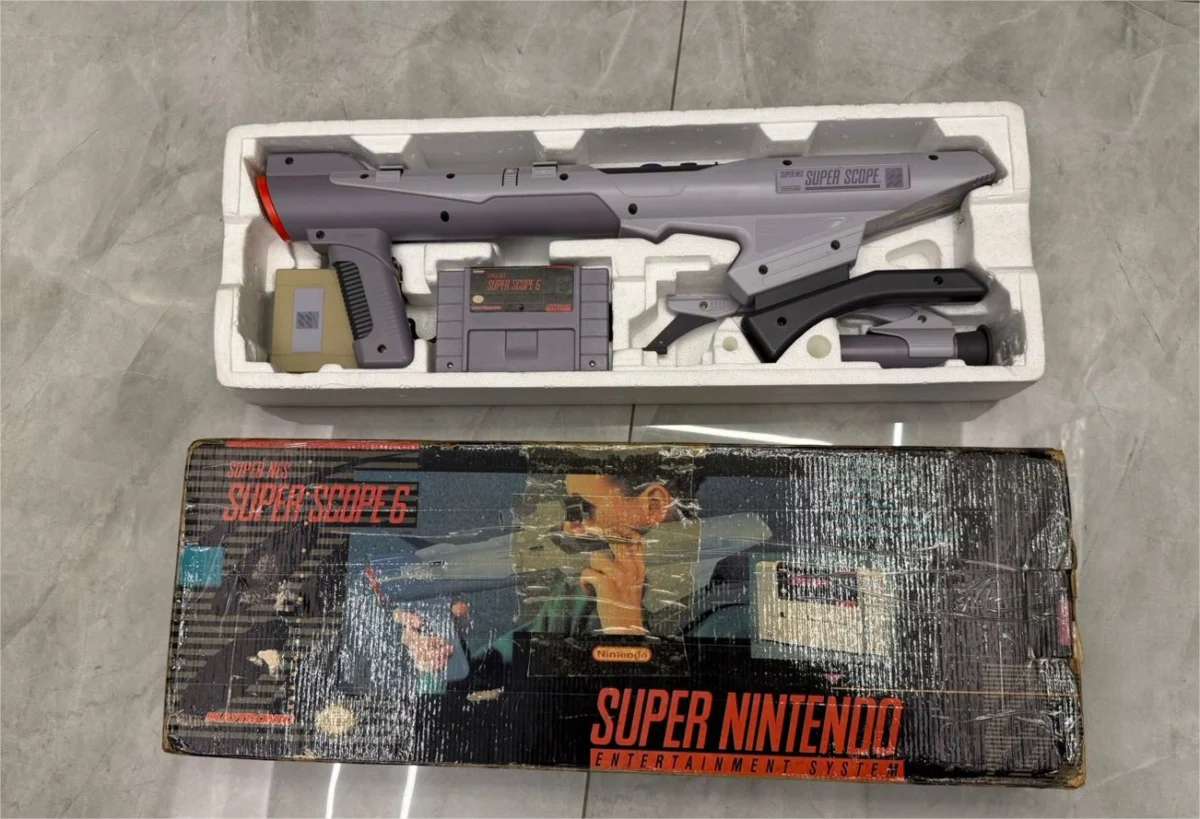 R9/ SUPER SCOPE 6 SET PLAYTRONIC! 167,00 SEGUIDOS DE 77,00