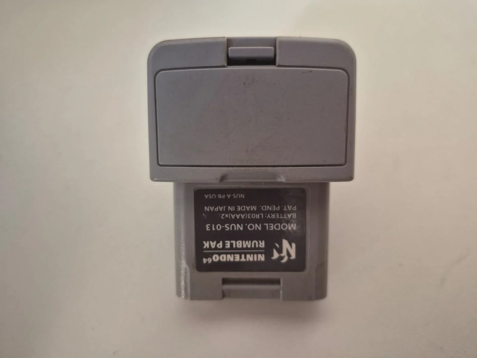 JD/ ORIGINAL Rumble Pack N64 , 39,00 SEGUIDOS DE 5,00