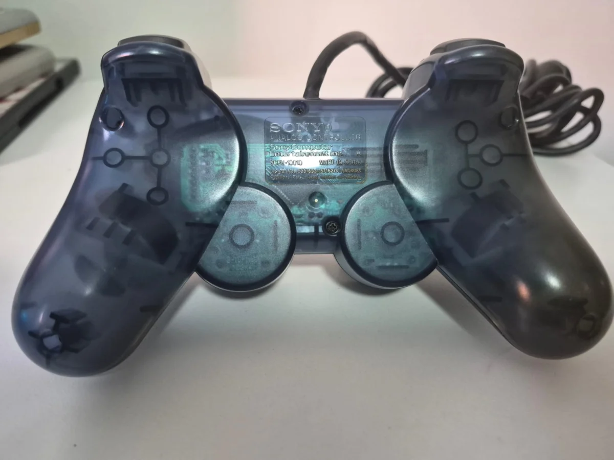 JD/ ORIGINAL CONTROLE OCEAN BLUE PS2, 119,00 SEGUIDOS DE 13,00