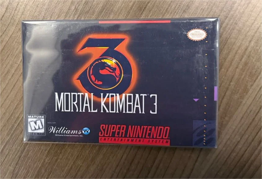 R9/ ORIGINAL MORTAL KOMBAT 3! 53,00 SEGUIDOS DE 8,00