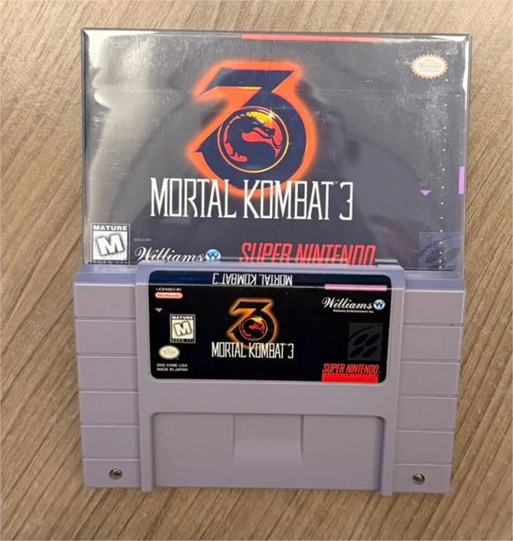 R9/ ORIGINAL MORTAL KOMBAT 3! 53,00 SEGUIDOS DE 8,00