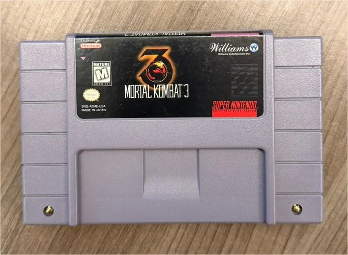 R9/ ORIGINAL MORTAL KOMBAT 3! 53,00 SEGUIDOS DE 8,00