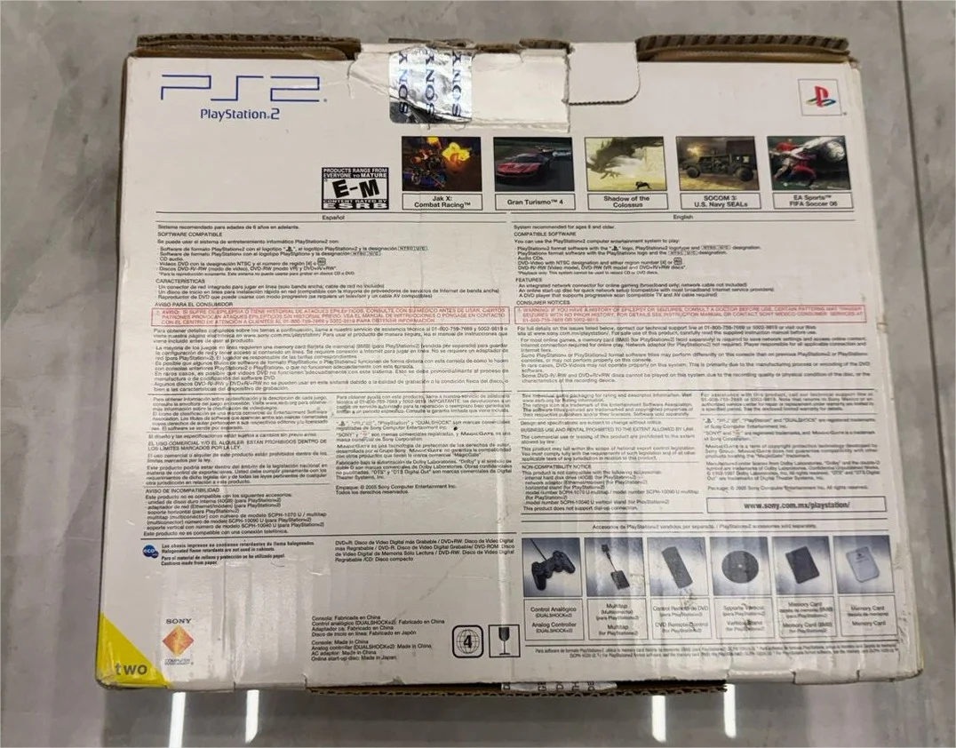 R9/ PLAYSTATION 2 SLIM! 99,00 SEGUIDOS DE 25,00