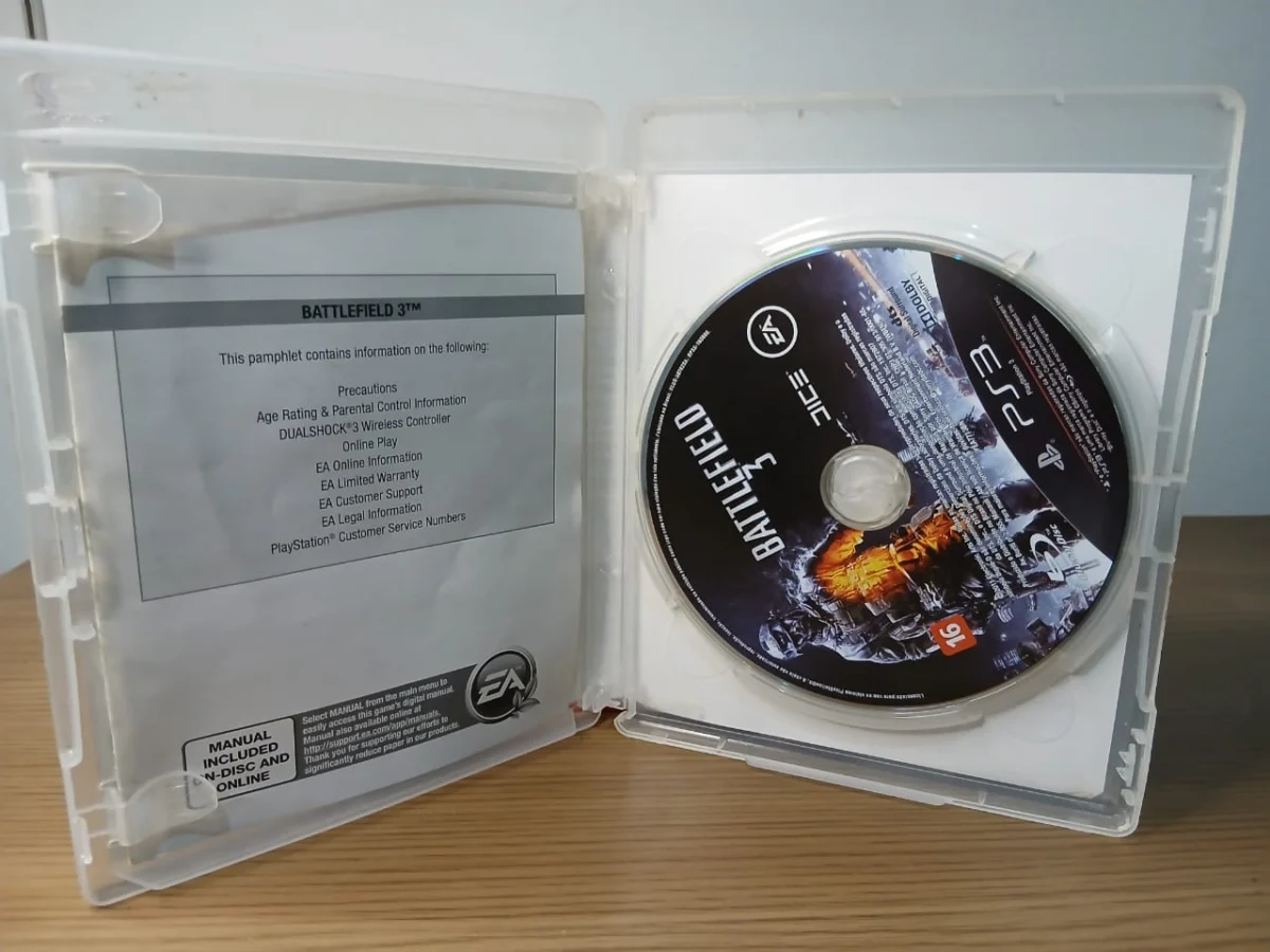 FH/ Original BF3 PS3 22,00 SEGUIDOS DE 3,00