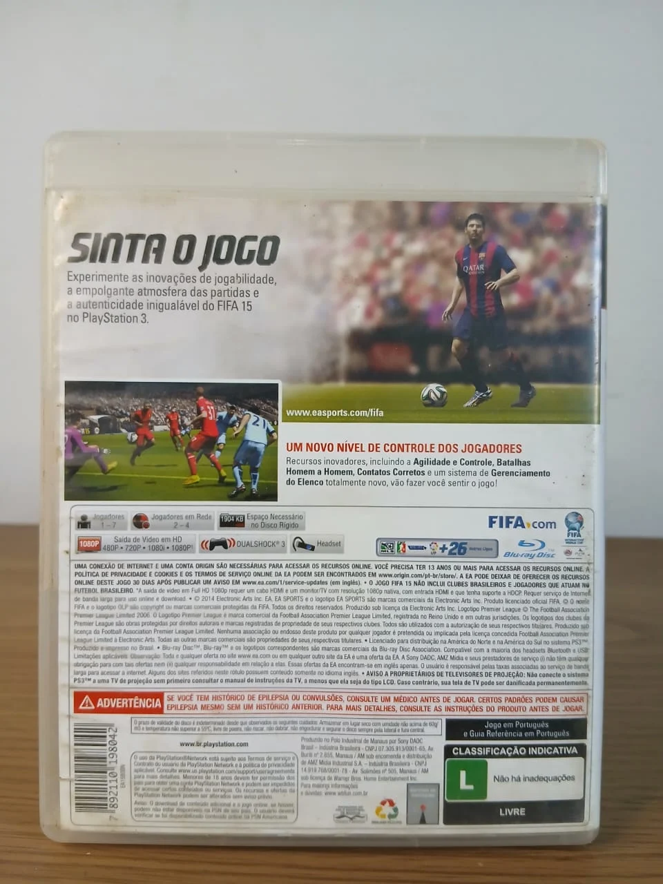 FH/ Original FIFA 15 PS3!  9,00 SEGUIDOS DE 3,00