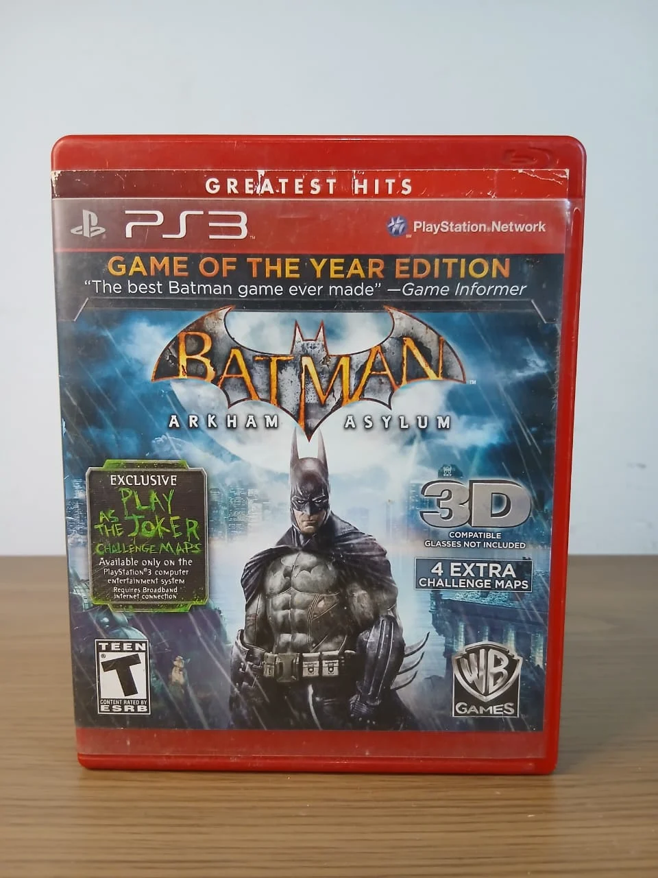 FH/ k******es /Original BATMAN ASYLUM PS3 26,00 SEGUIDOS DE 5,00