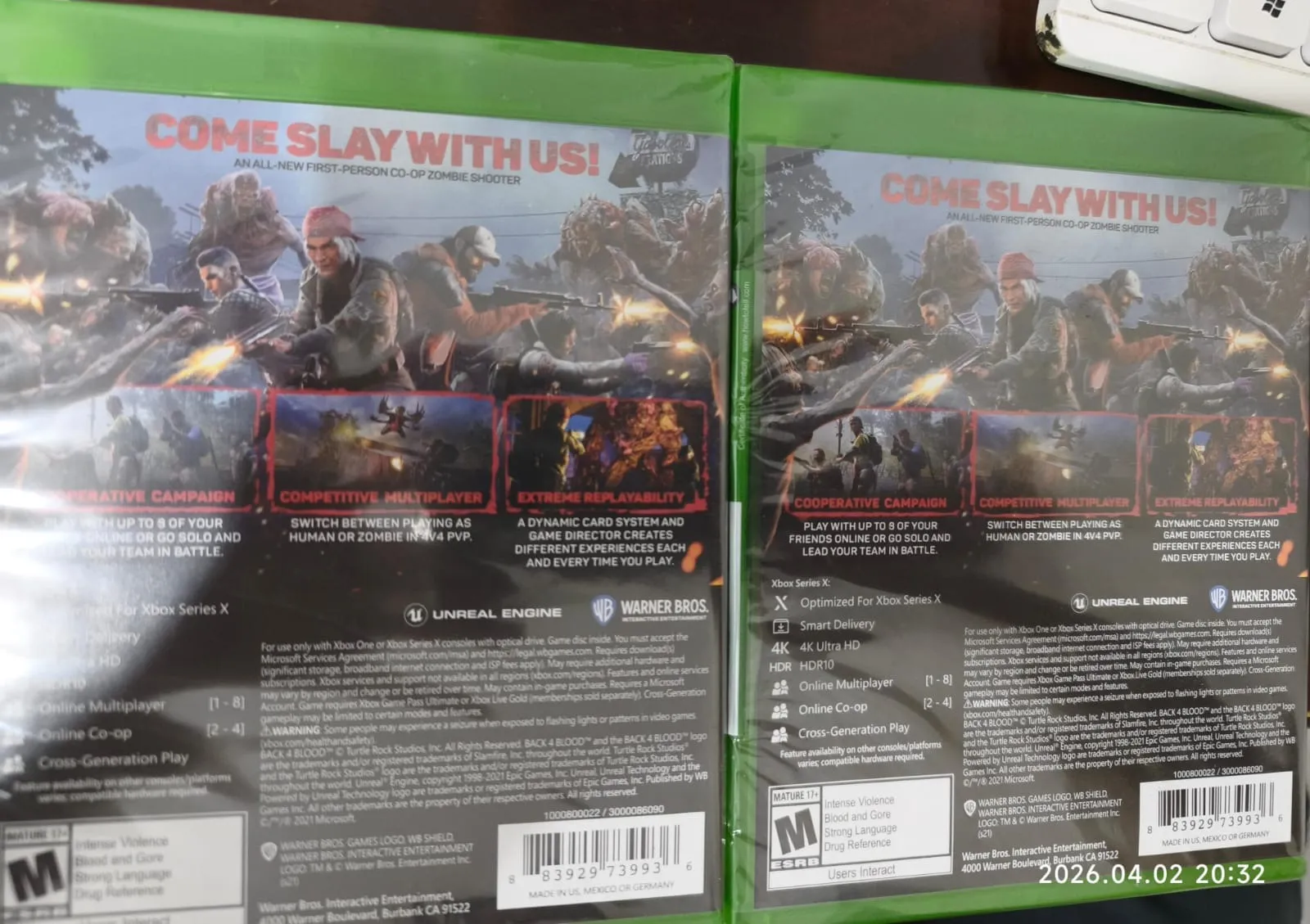 KF/ k******es /2 JOGOS XBOX ONE LACRADOS. 47,00 SEGUIDOS DE 7,00