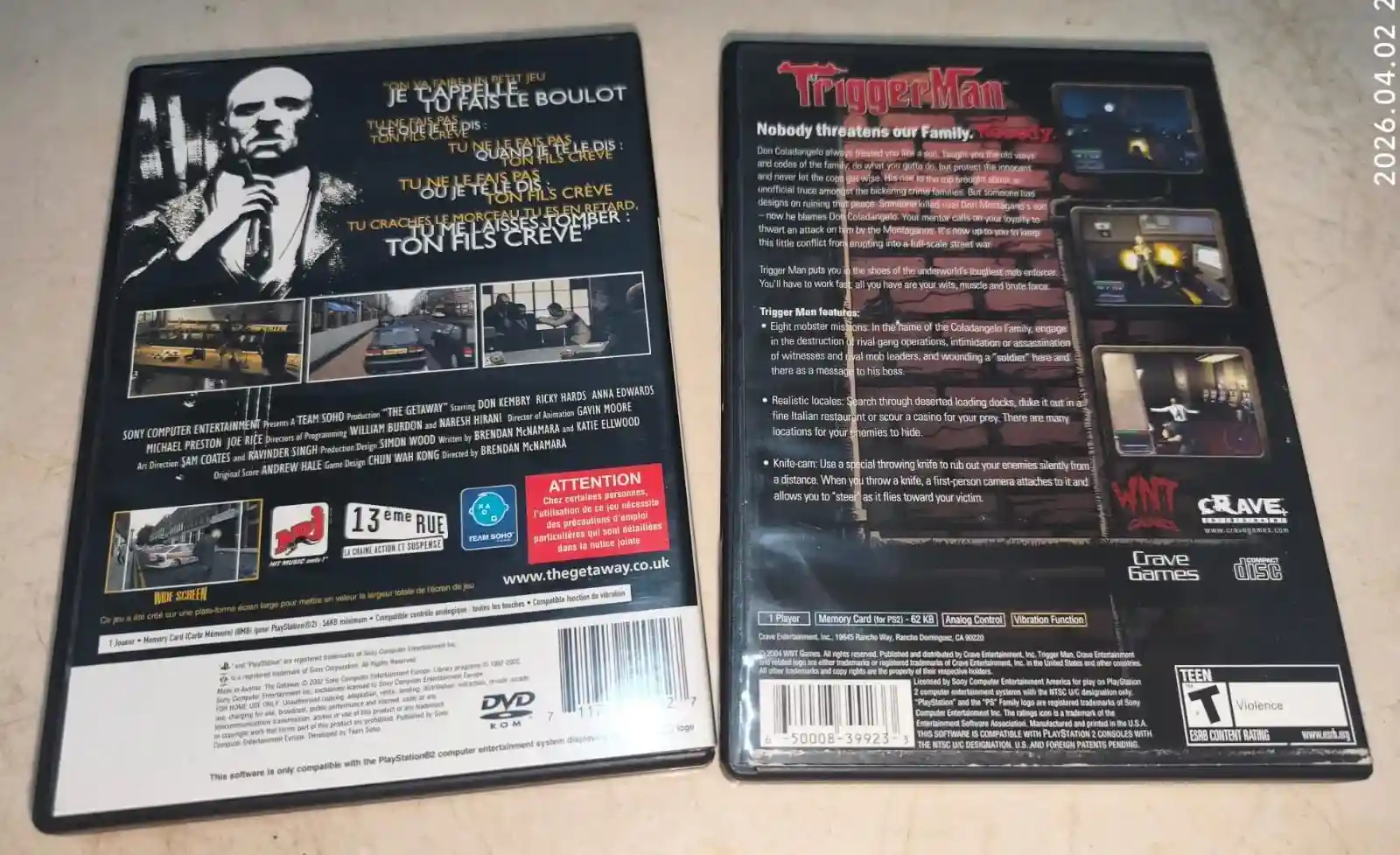 KF/ 2 JOGOS ORIGINAIS! PS2 TOPS! 79,00 SEGUIDOS DE 8,00