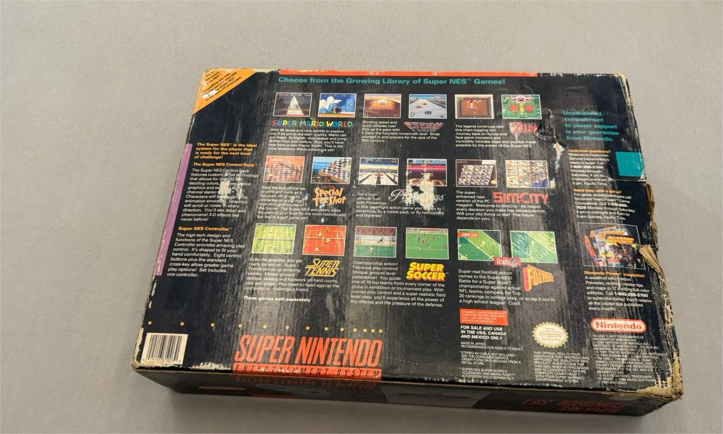 R9/ SUPER NINTENDO CONTROL SET! 177,00 SEGUIDOS DE 77,00