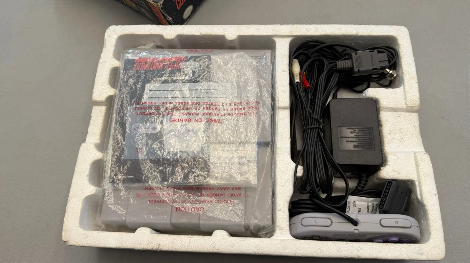 R9/ SUPER NINTENDO CONTROL SET! 177,00 SEGUIDOS DE 77,00