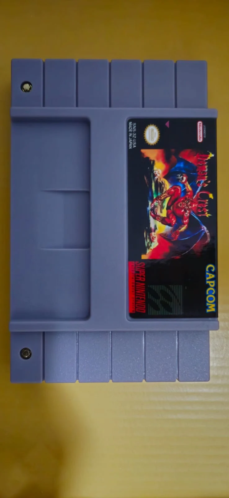 CX/ L*o B**to /DEMONS CREST. SUPER NES 62,00 SEGUIDOS DE 6,00