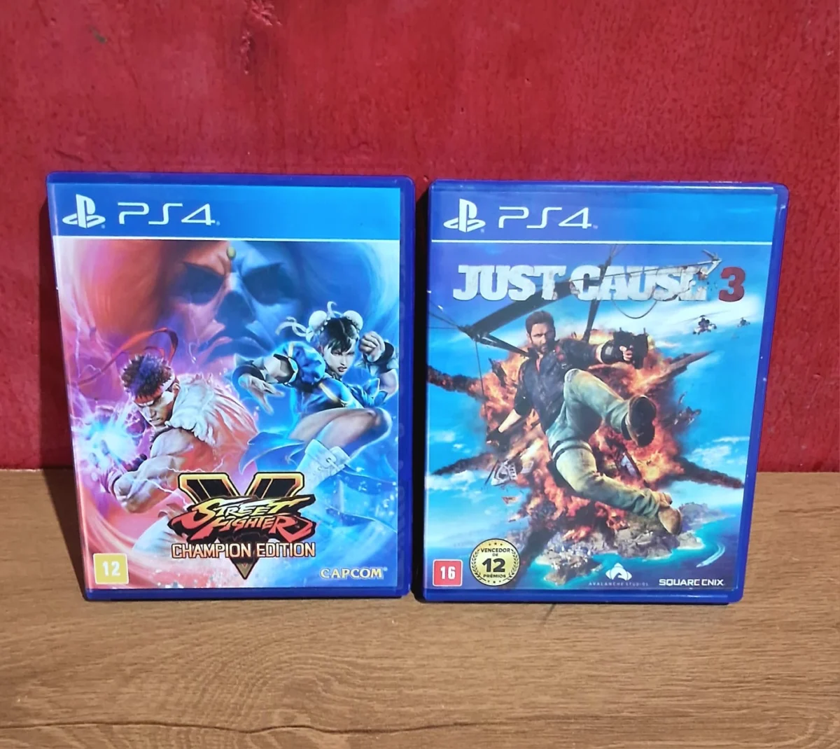 CX/ LOTE 2 JOGOS PS4! TOPs! 68,00SEGUIDOS DE 9,00