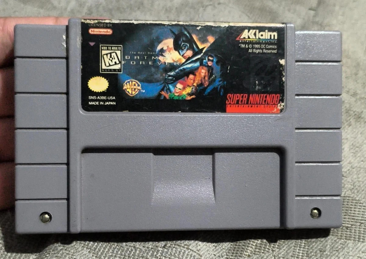 CX/ ORIGINAL BATMAN FOREVER! 73,00 SEGUIDOS DE 11,00