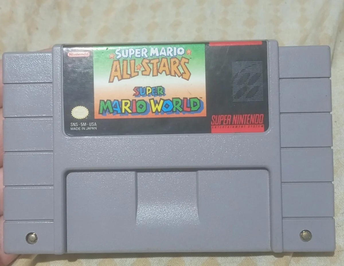 CX/ G*****on /ORIGINAL! MARIO WORLD+ALL STAR! 78,00 SEGUIDOS DE 14,00