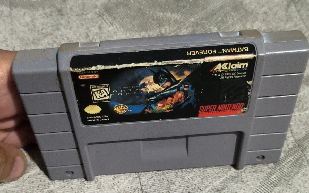 CX/ ORIGINAL BATMAN FOREVER! 73,00 SEGUIDOS DE 11,00