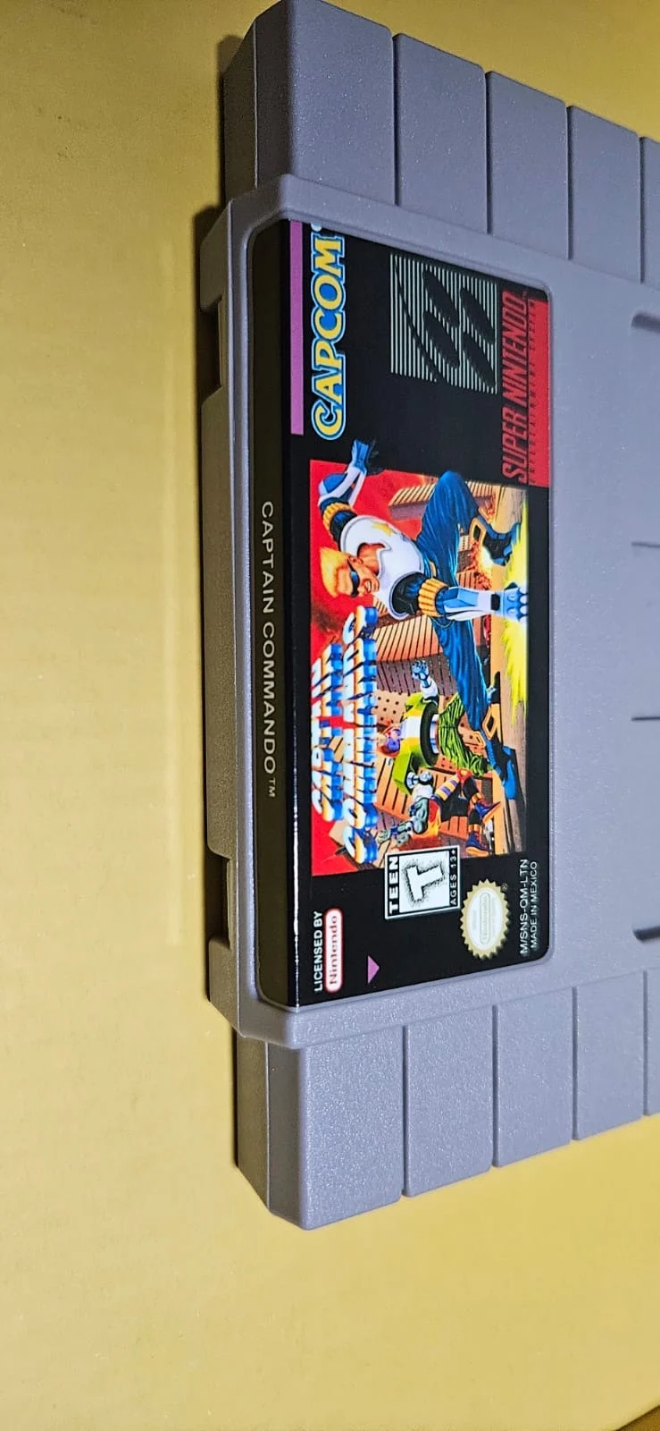 CX/ CAPITÃO COMANDO! SNES! TOP!  58,00 SEGUIDOS DE 8,00