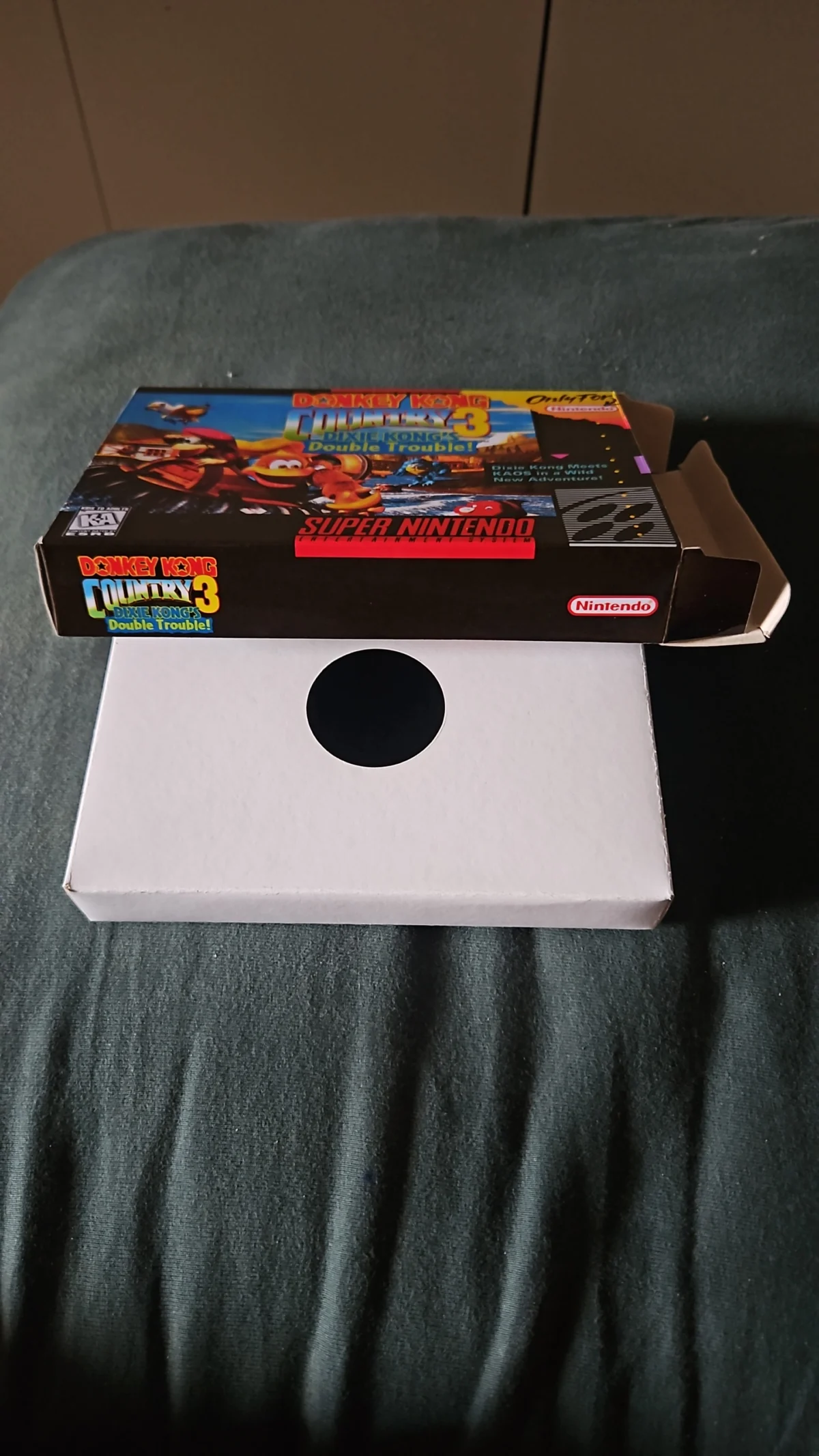 LF/ CAIXA DE JOGO DONKEY KONG 3, SNES! 30,00 SEGUIDOS DE 3,00