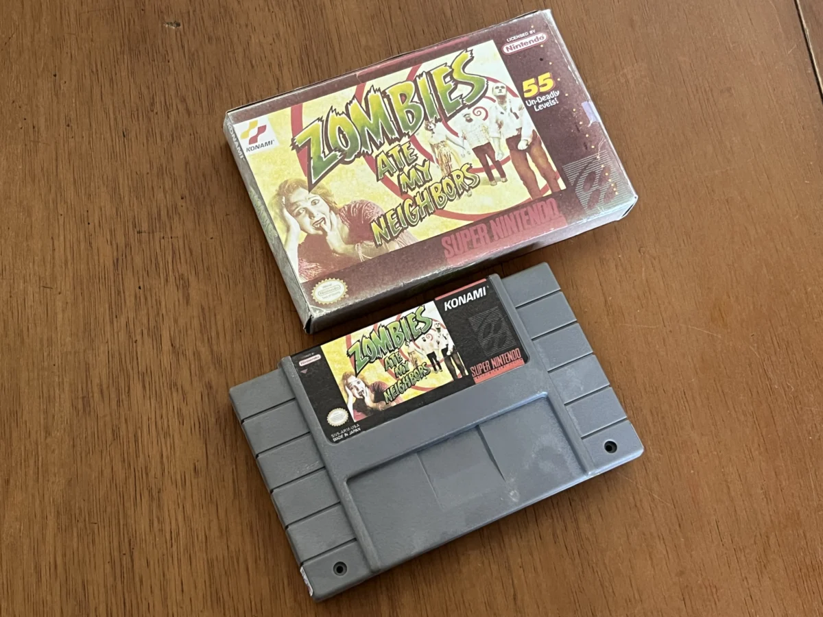 CX/ ATE MY NEIGHBORS SNES! TOP!  39,00 SEGUIDOS DE 5,00