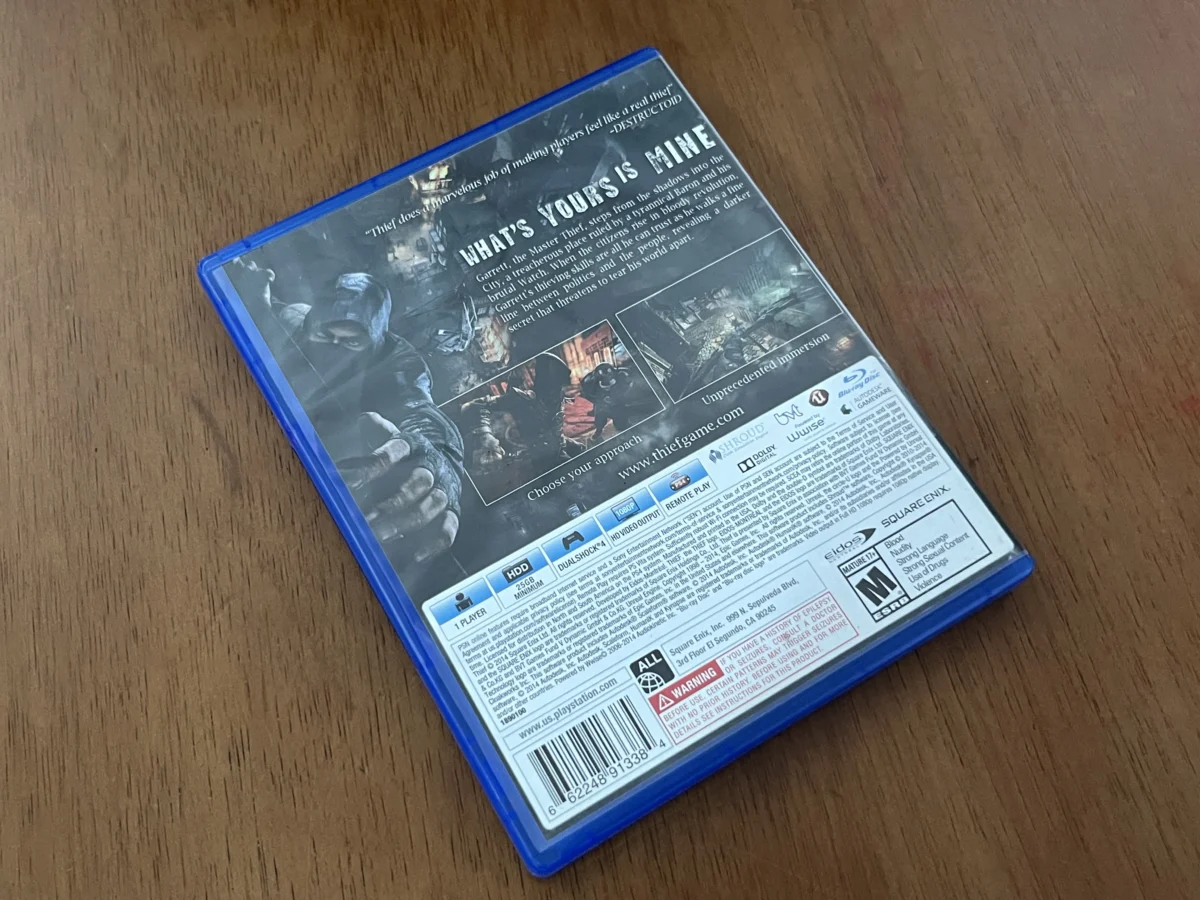 CX/ k******es /THIEF PLAYSTATION 4! TOP! 39,00 SEGUIDOS DE 5,00