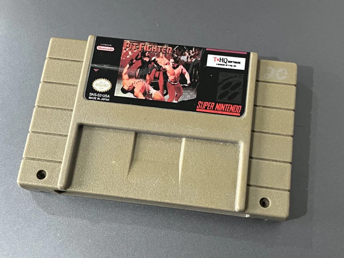 CX/ PIT-FIGHTER! SNES. 28,00 SEGUIDOS DE 5,00