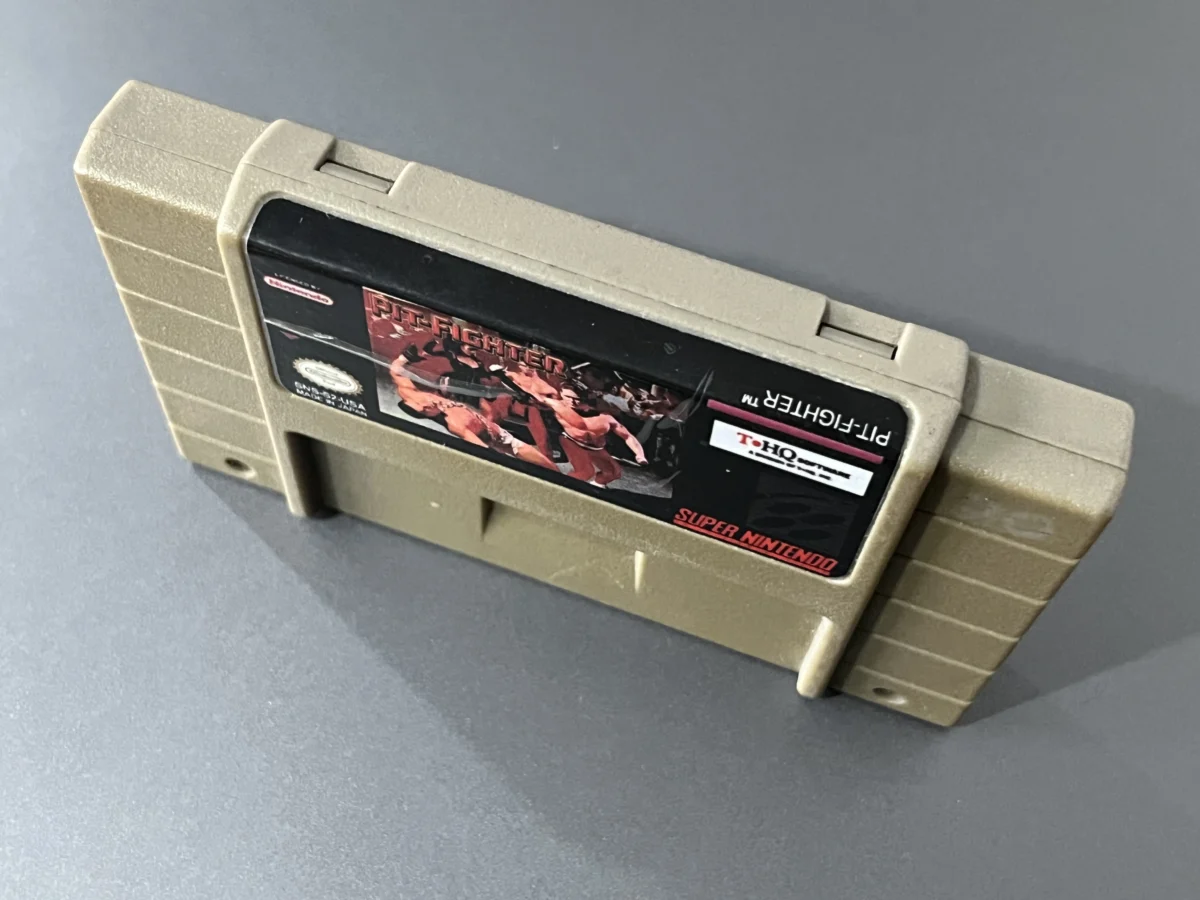 CX/ PIT-FIGHTER! SNES. 28,00 SEGUIDOS DE 5,00