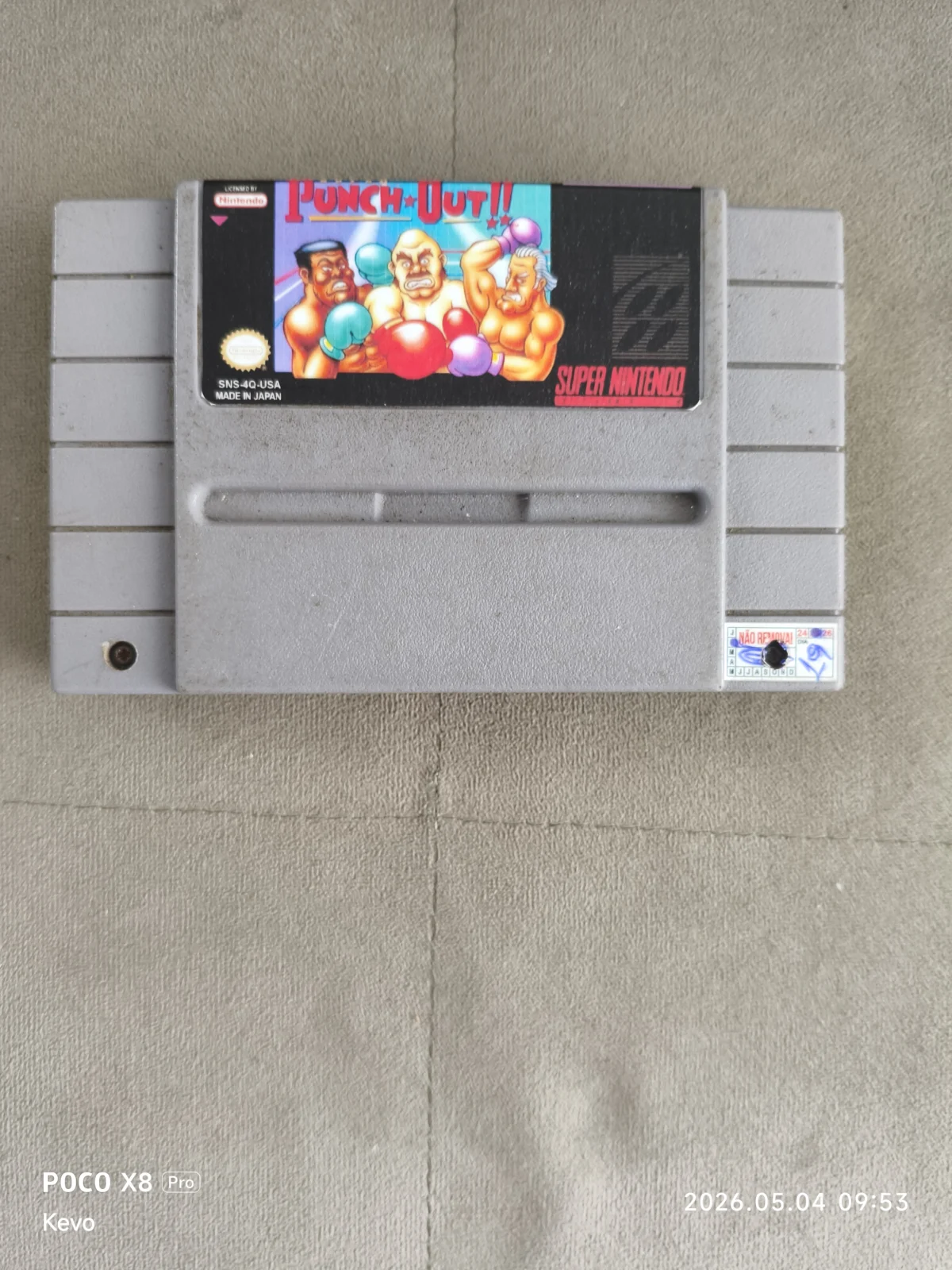 RL/ S*i d* F***te /SUPER PUNCH OUT SNES!!! 33,00 SEGUIDOS DE 5,00