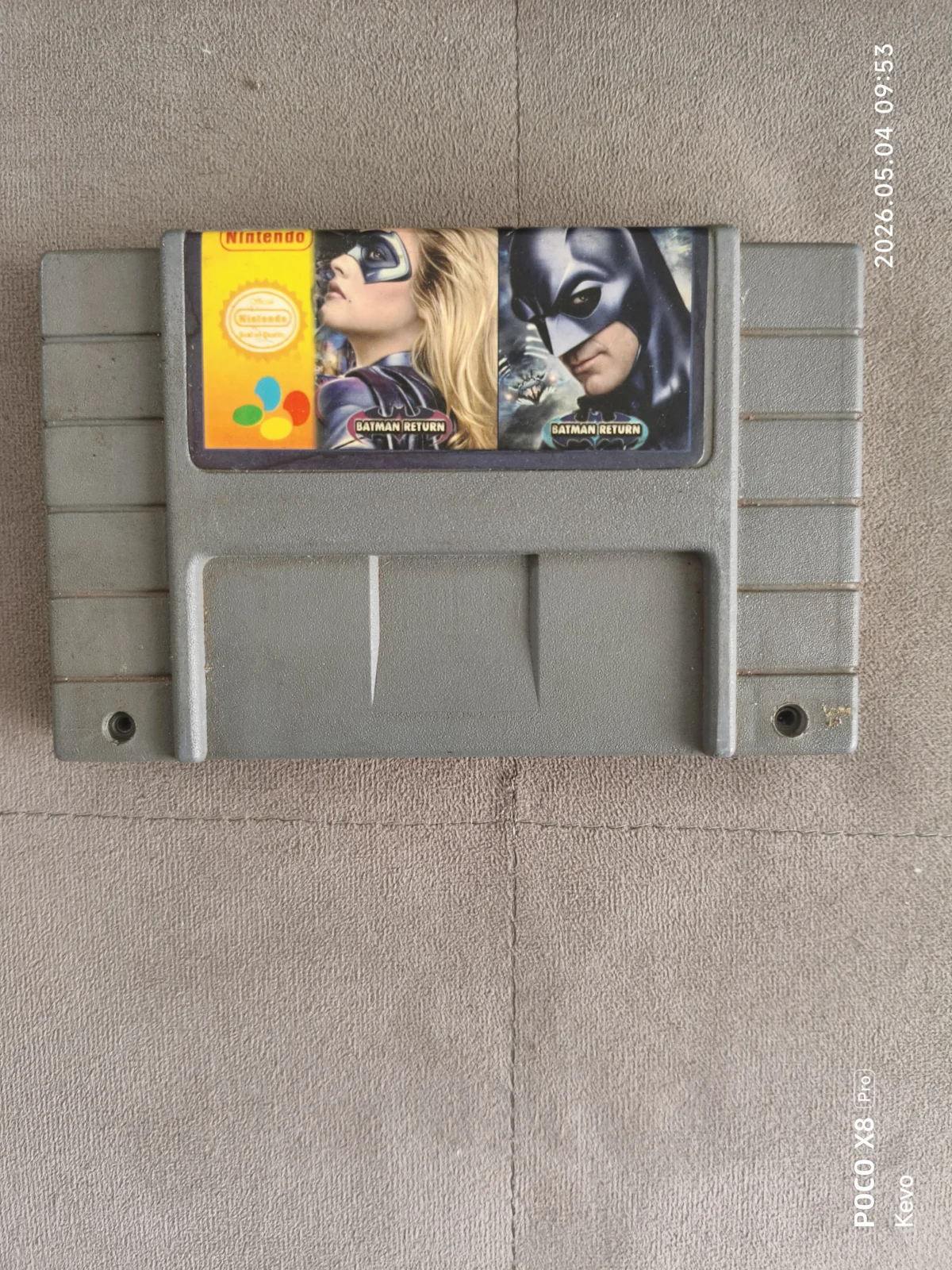 RL/ BATMAN RETURN SNES!!! 37,00 SEGUIDOS DE 5,00