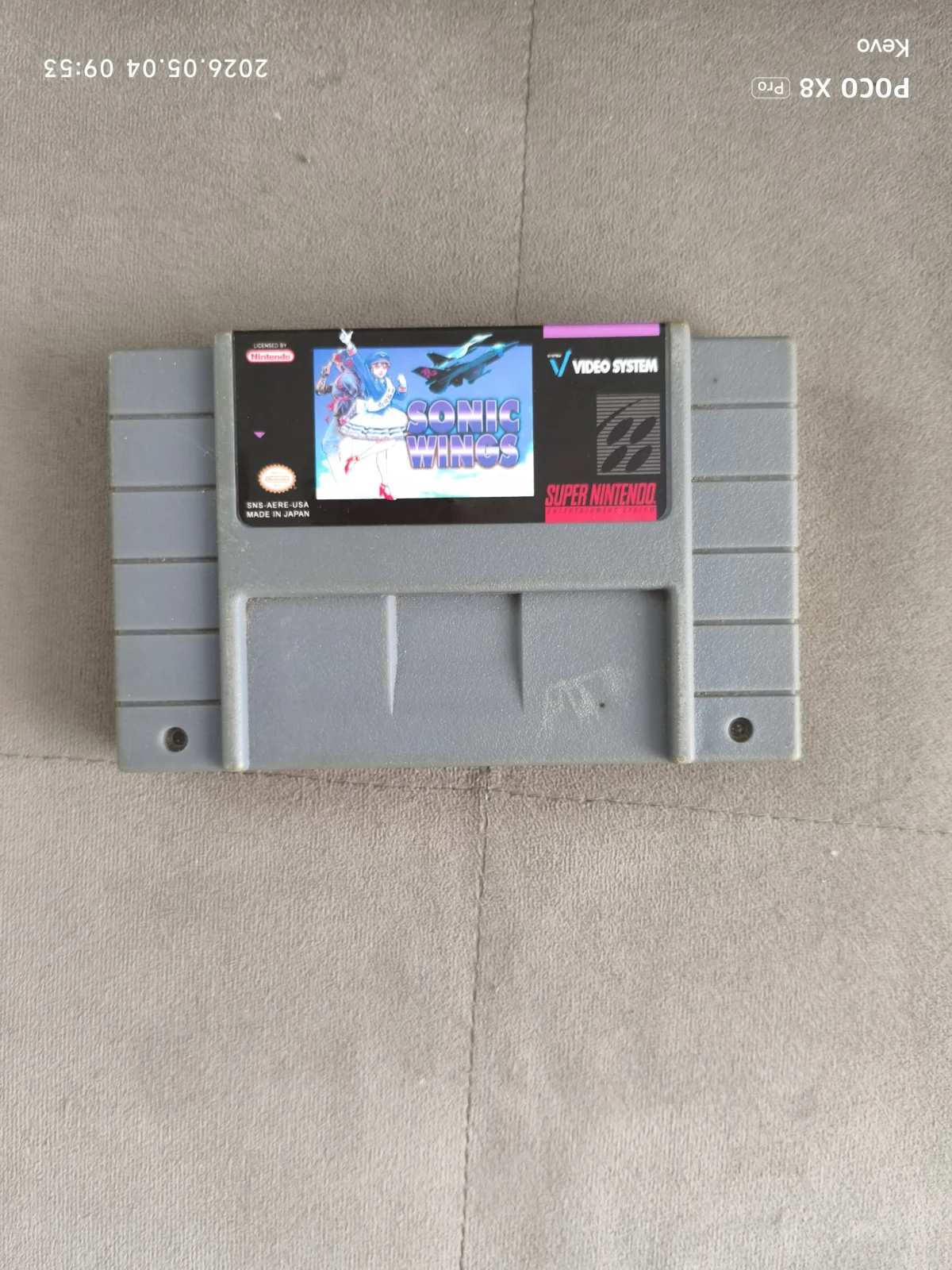 RL/ A****ar /SONIC WINGS SNES!!! 36,00 SEGUIDOS DE 5,00