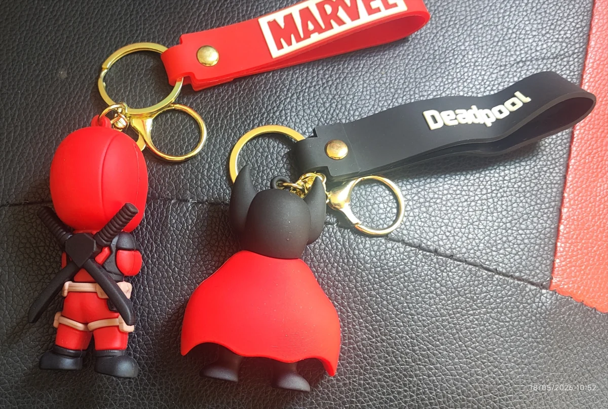 KF/ CHAV. DEADPOOL WOLVERINE 2 UNID 16,00 SEGUIDOS 3,00