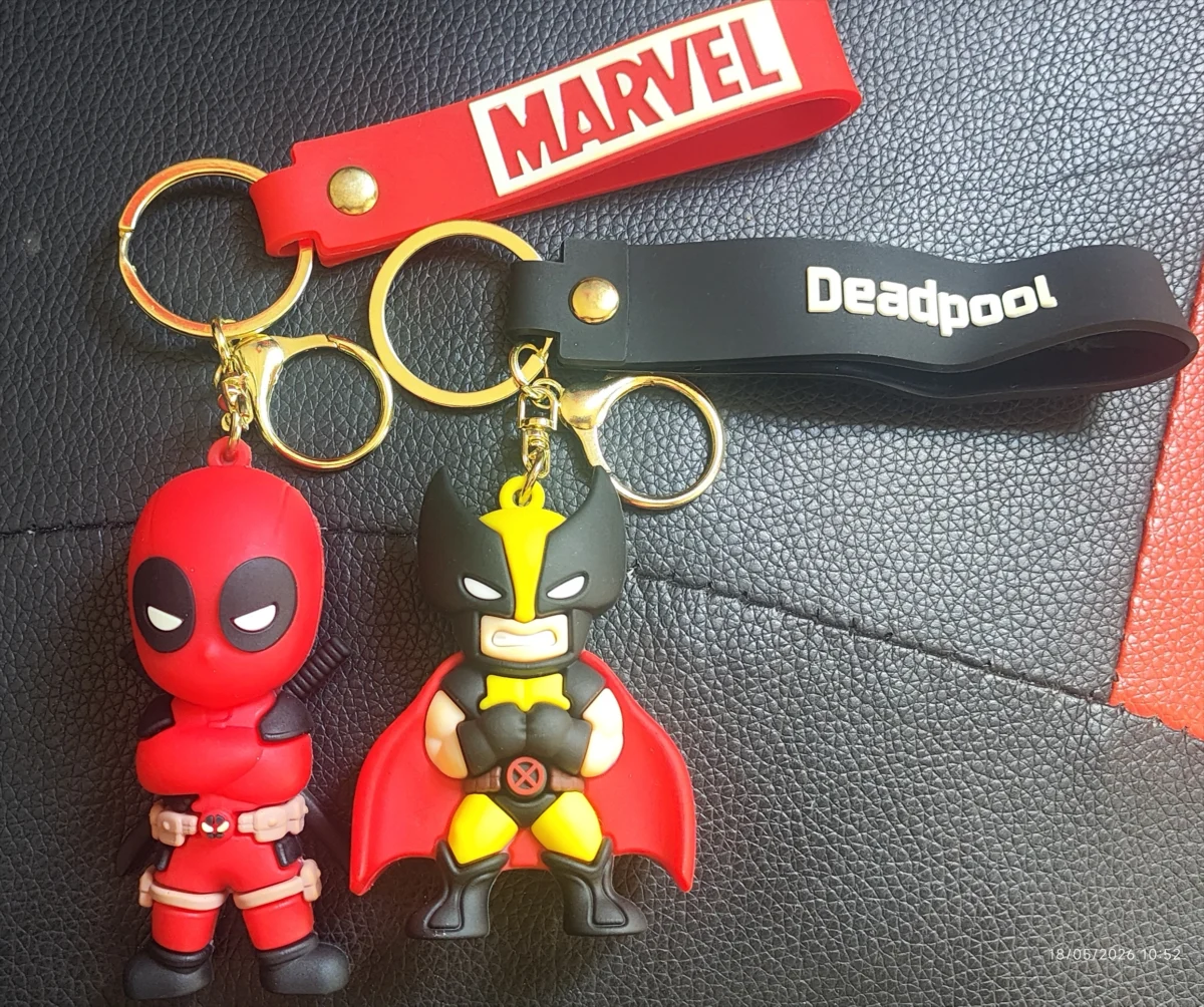 KF/ CHAV. DEADPOOL WOLVERINE 2 UNID 16,00 SEGUIDOS 3,00