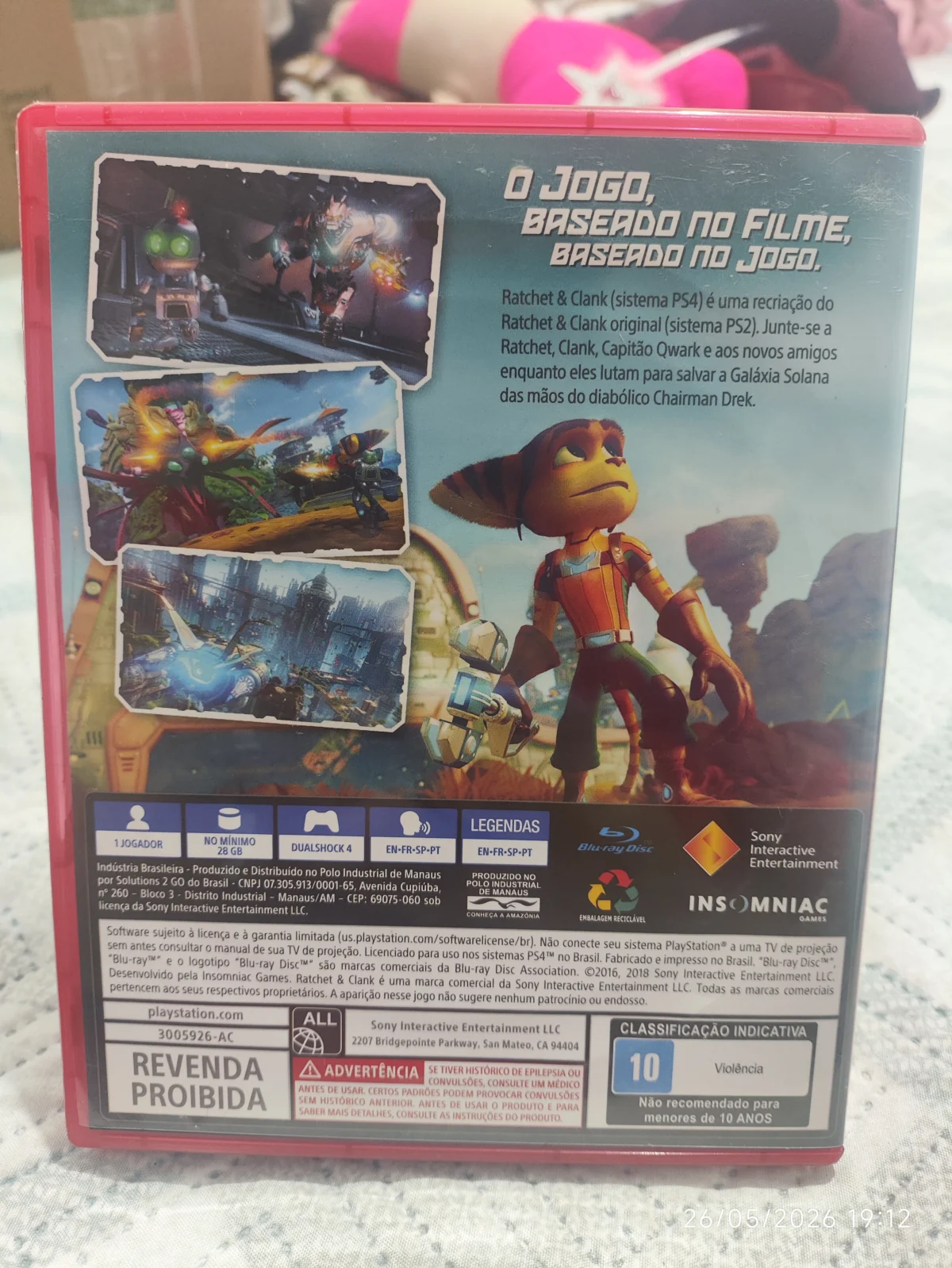 KF/ RATCHET & CLANK PS4 39,00 SEGUIDOS DE 6,00