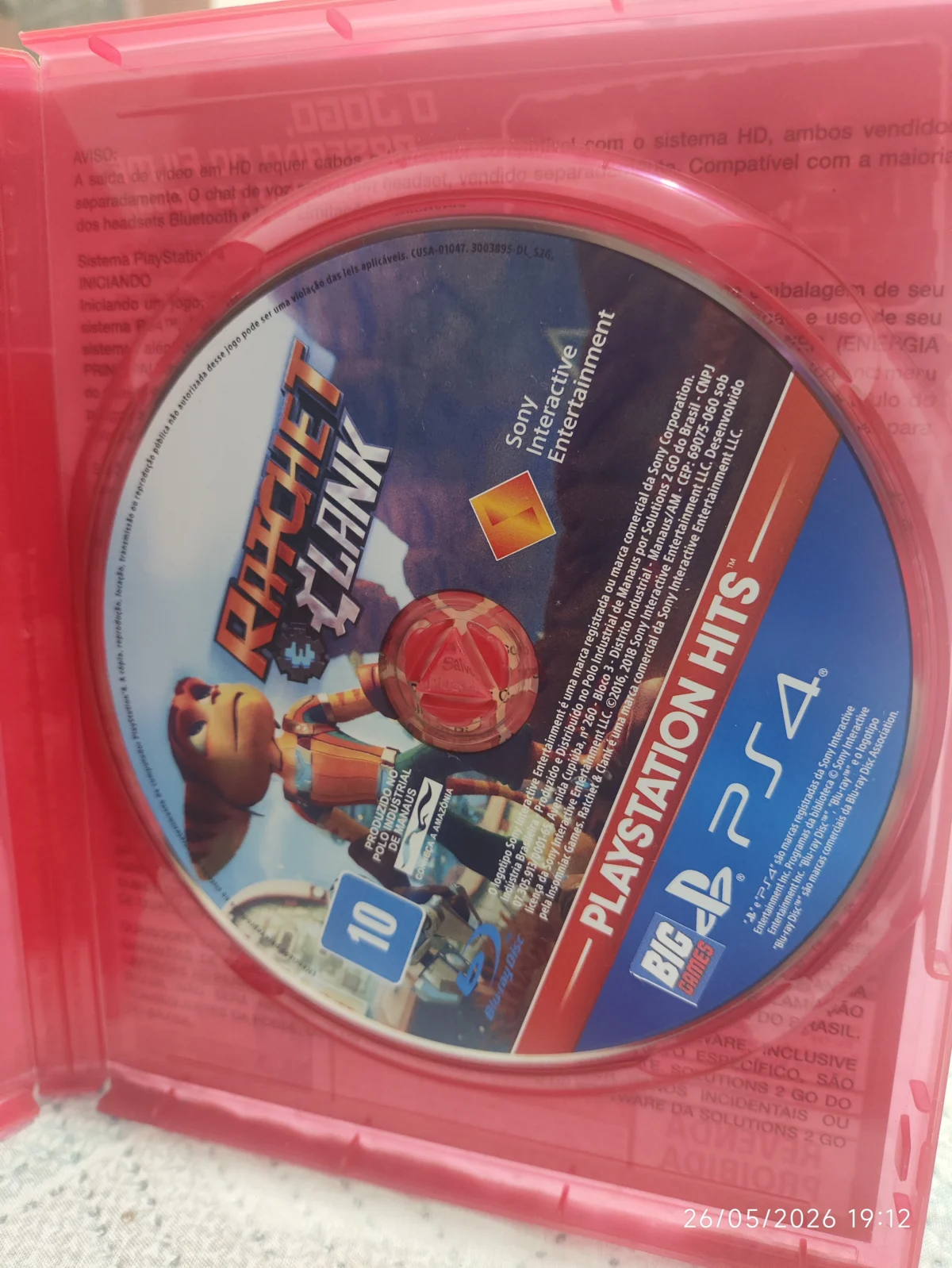 KF/ RATCHET & CLANK PS4 39,00 SEGUIDOS DE 6,00