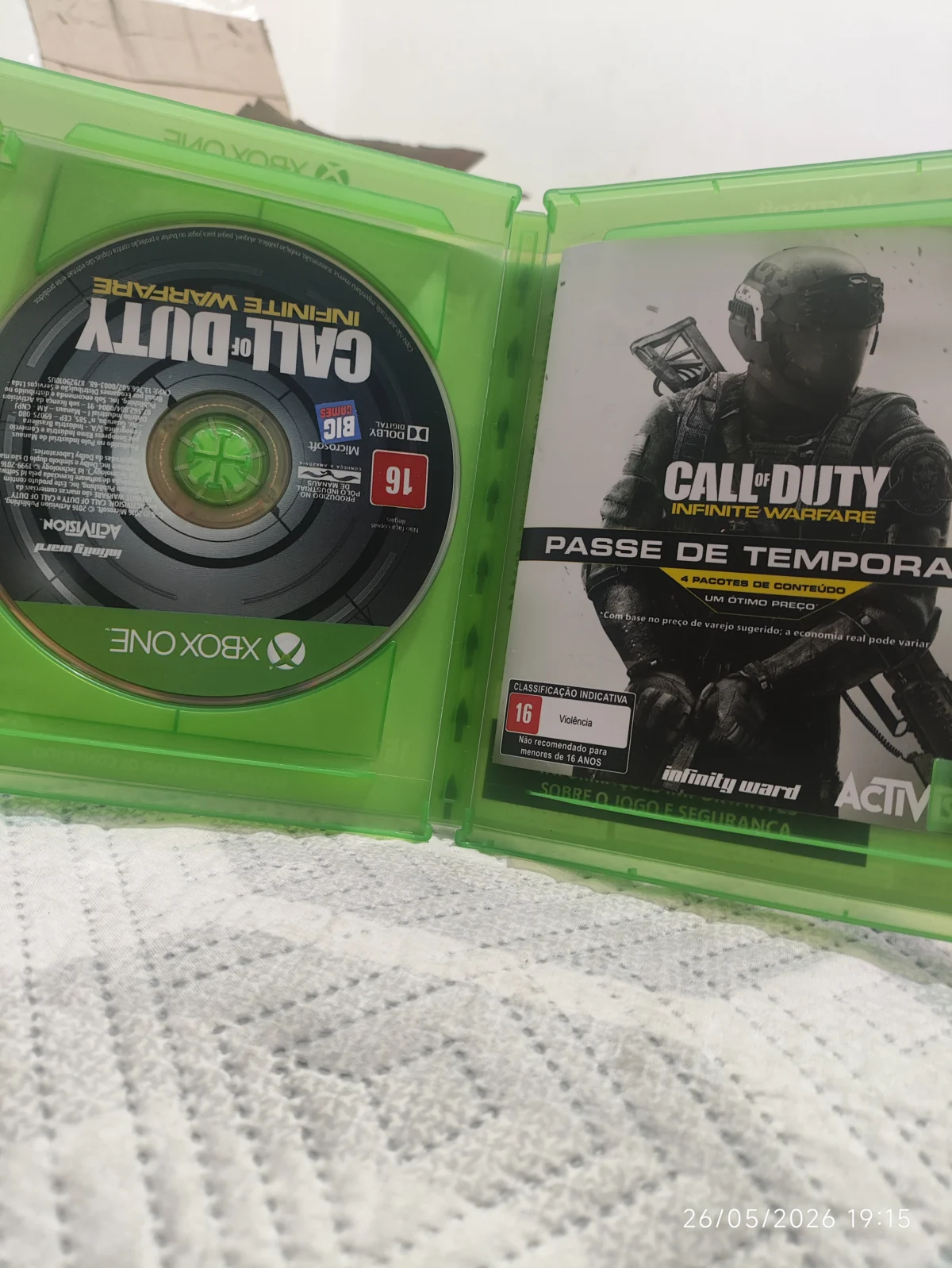 KF/ COD INFINITY ORIGINAL 39,00 SEGUIDOS DE 6,00