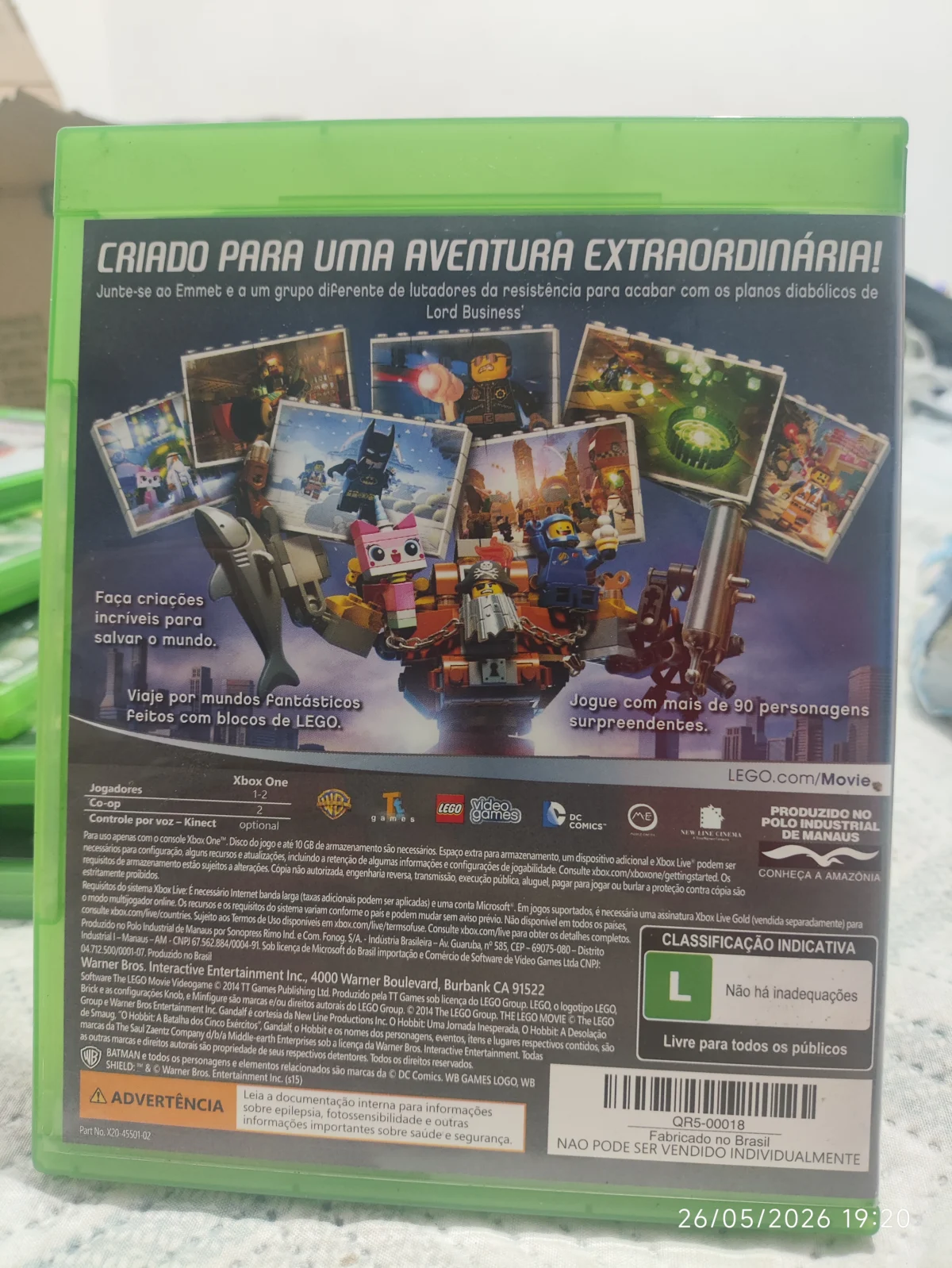 KF/ LEGO ORIGINAL 39,00 SEGUIDOS DE 6,00