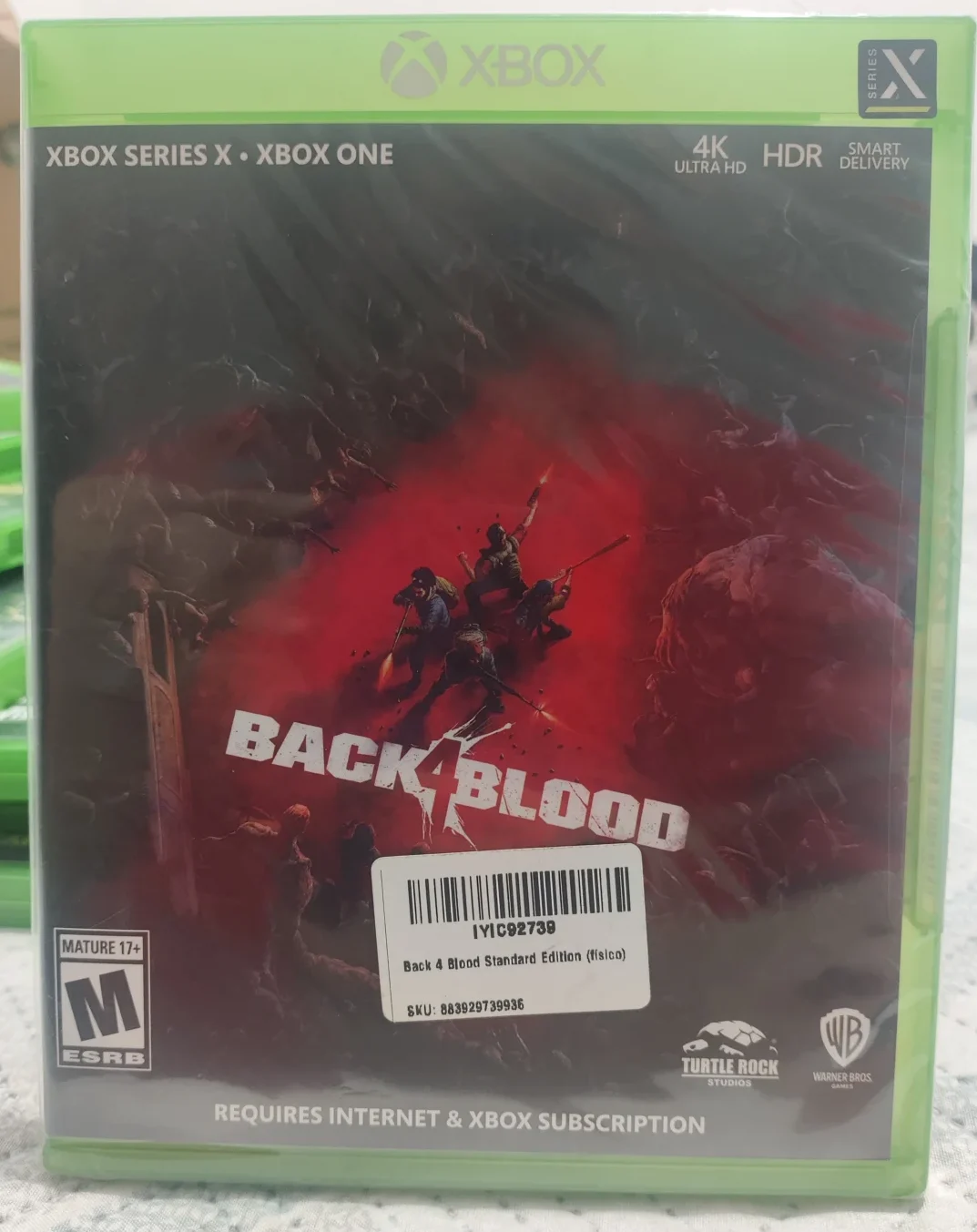 KF/ BACK4BLOOD LACRADO 39,00 SEGUIDOS DE 6,00